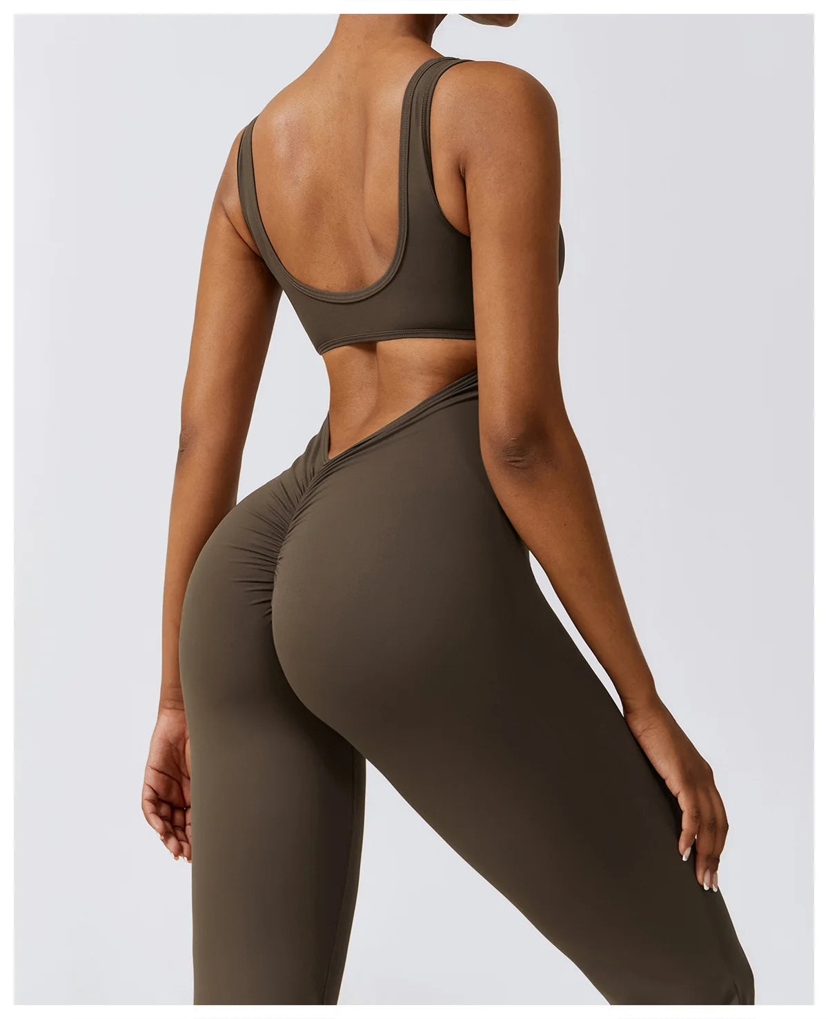 Black women's gym set