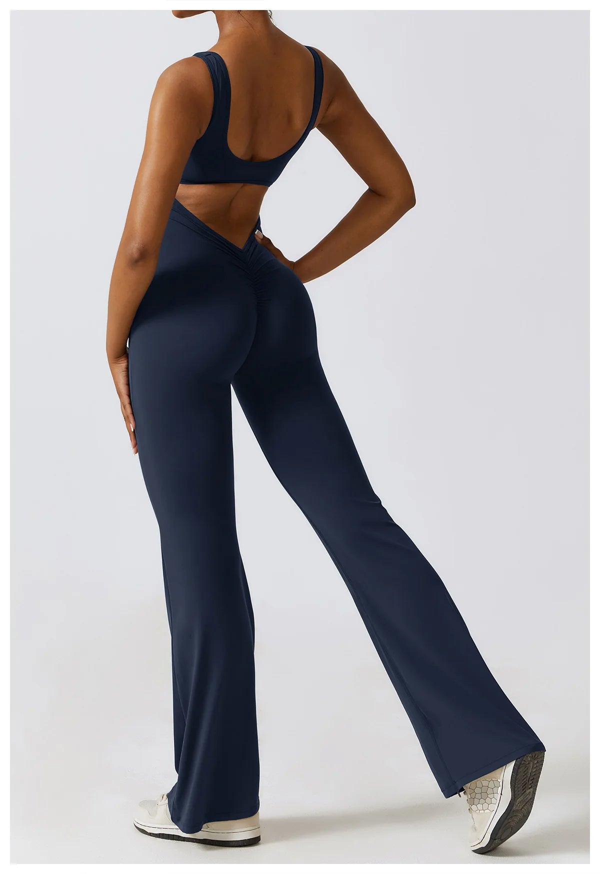 Black women's gym set