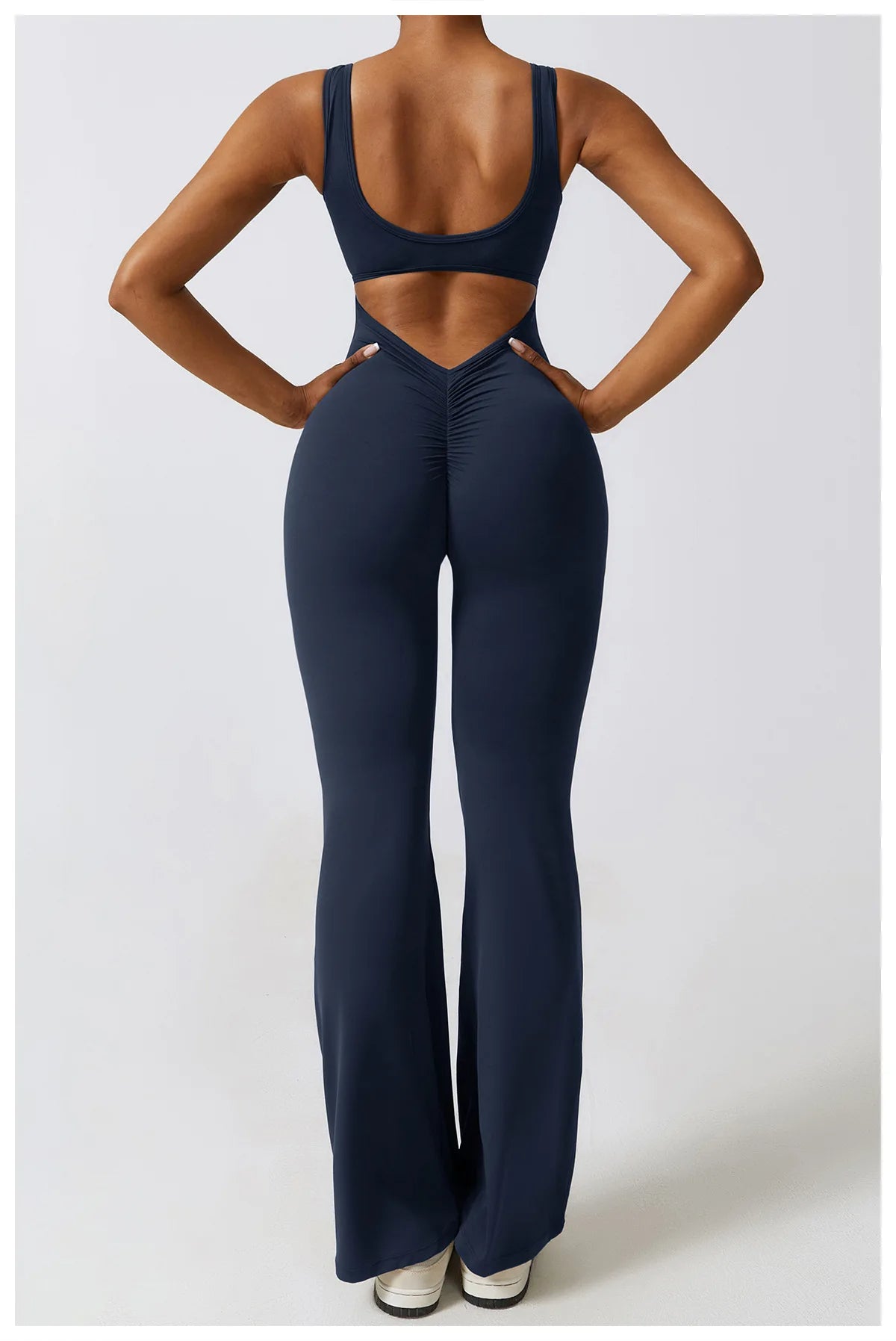 Black women's gym set