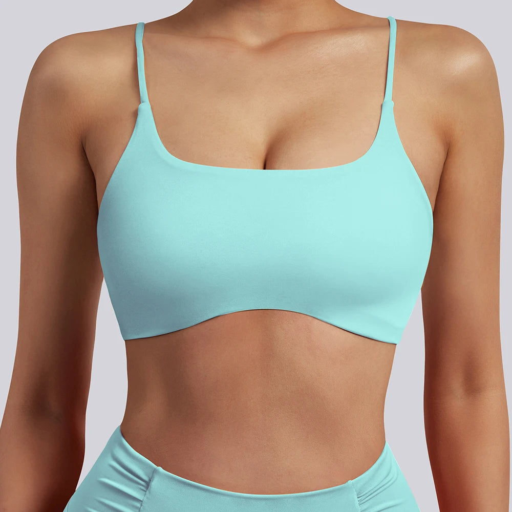 Crop top deportivo mujer Rosa