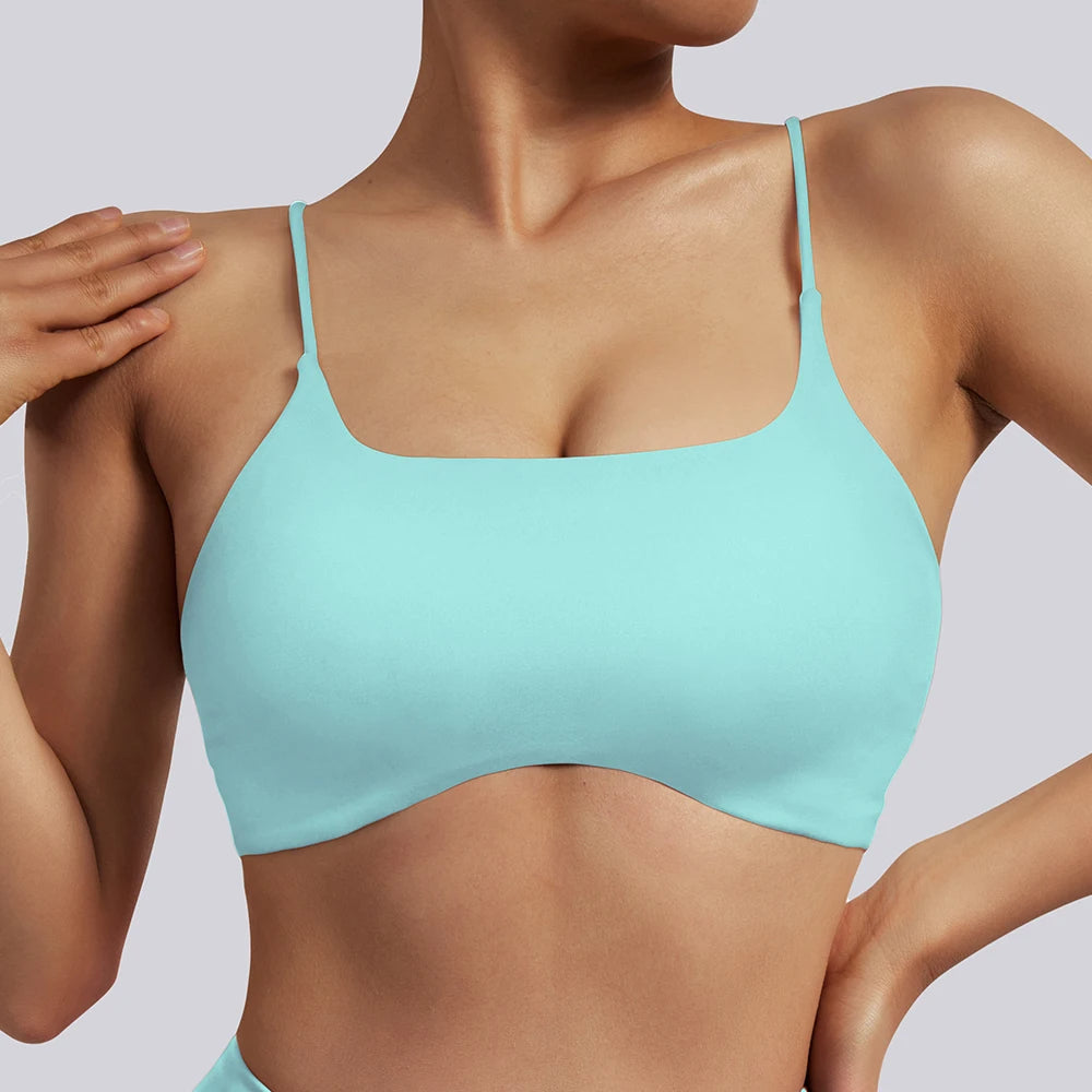 Crop top deportivo mujer Rosa