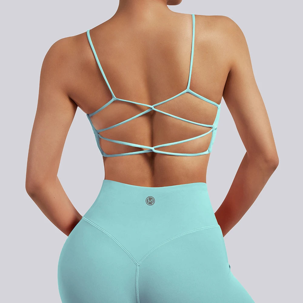 Crop top deportivo mujer Rosa