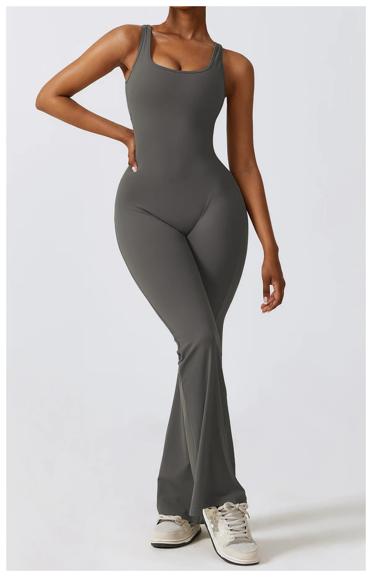 Black women's gym set