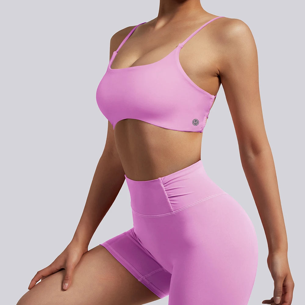 Crop top deportivo mujer Verde