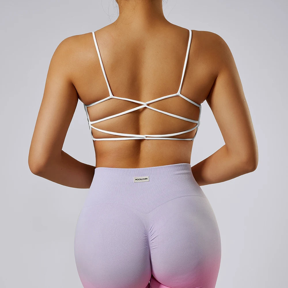 Crop top deportivo mujer Verde