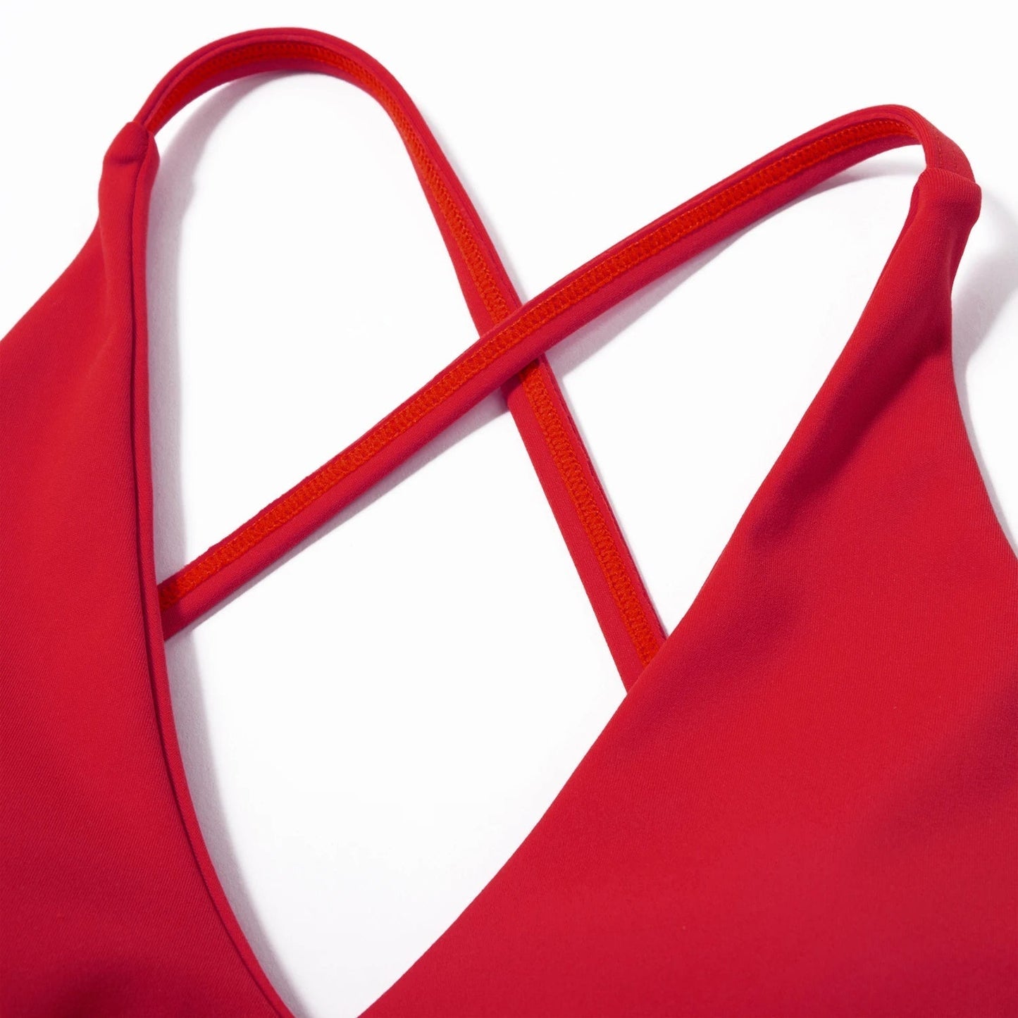 Top bra blanco deportivo mujer