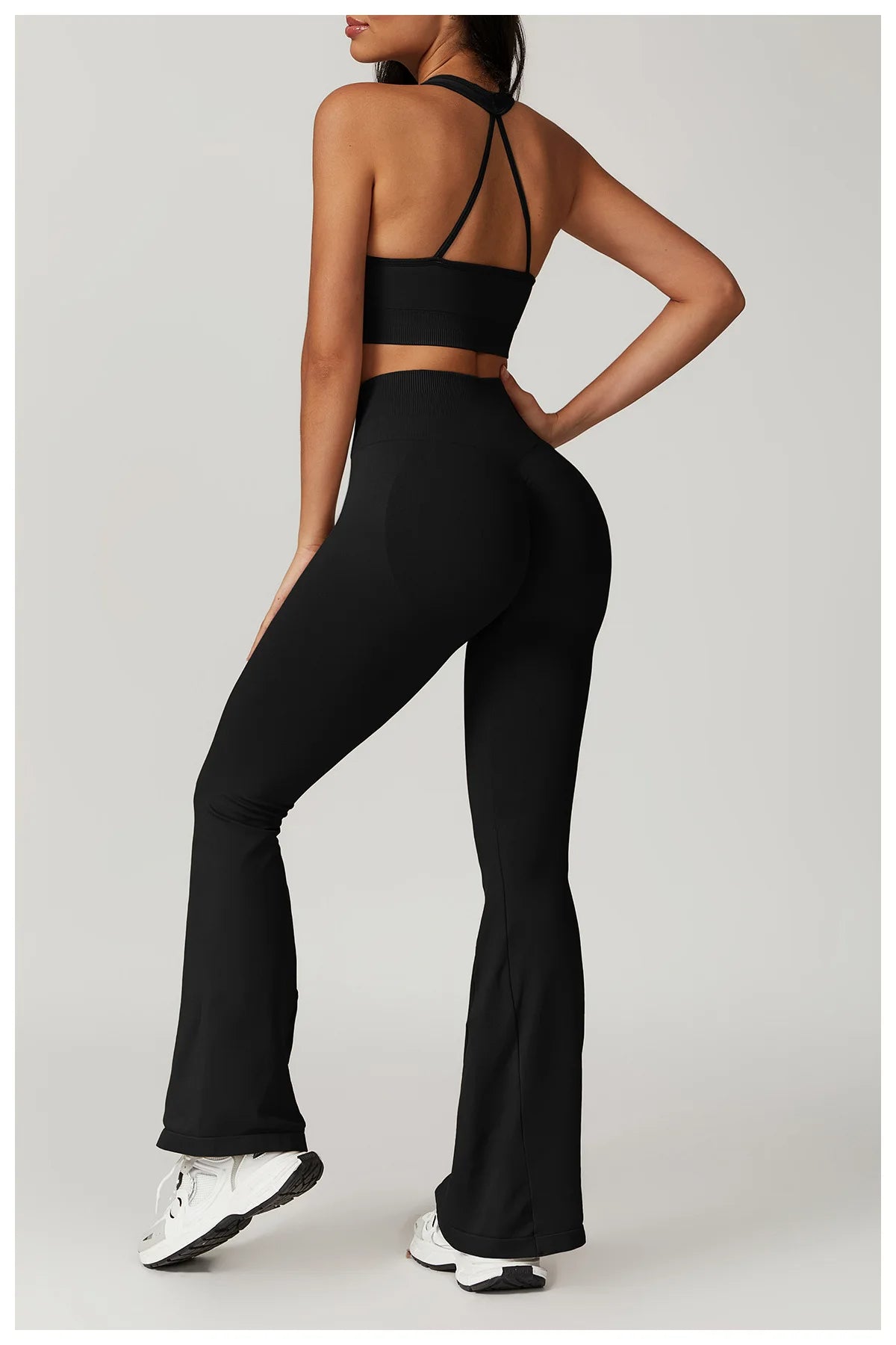 conjunto deportivo mujer Legging y Top sin costura