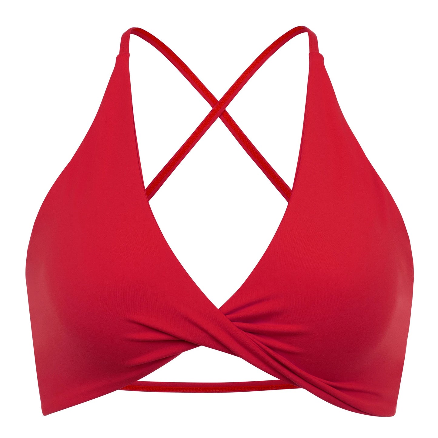 Top bra blanco deportivo mujer