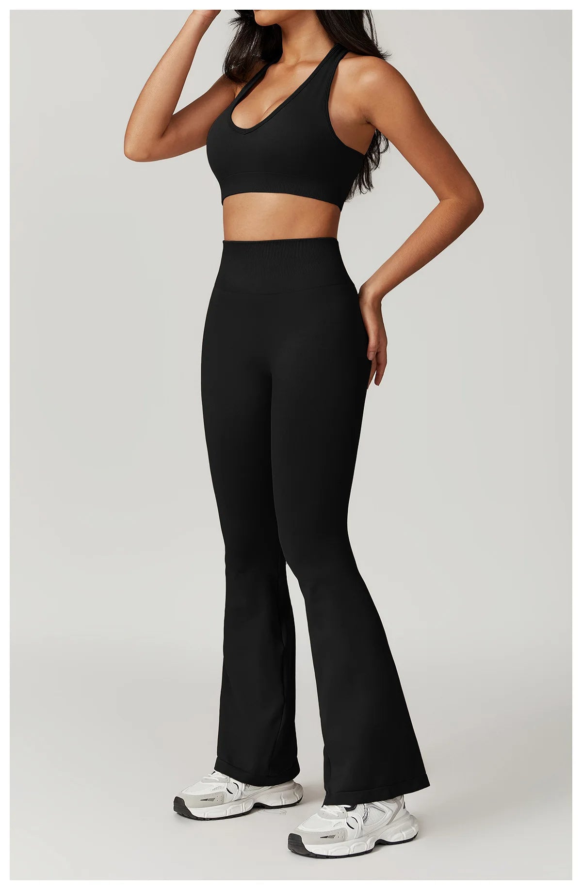 conjunto deportivo mujer Legging y Top sin costura