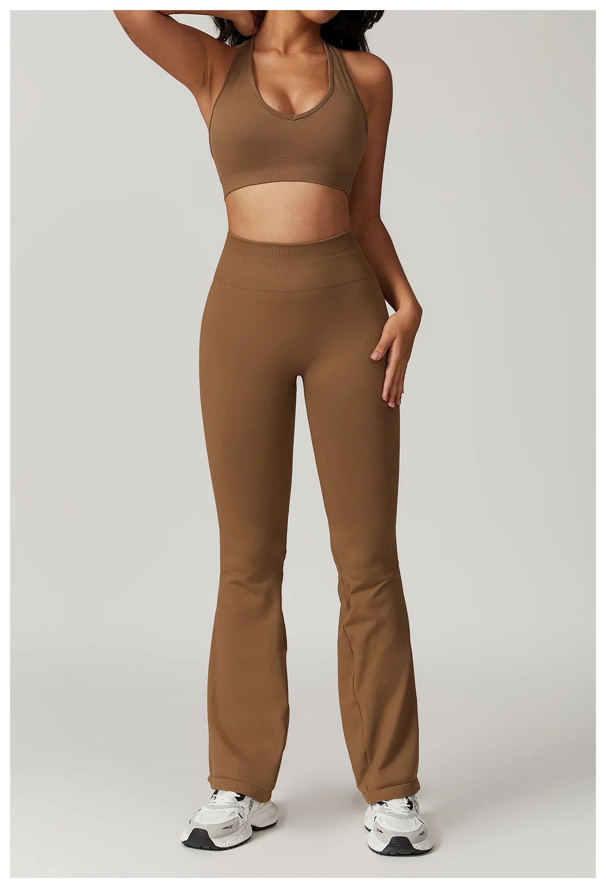 conjunto deportivo mujer Legging y Top sin costura