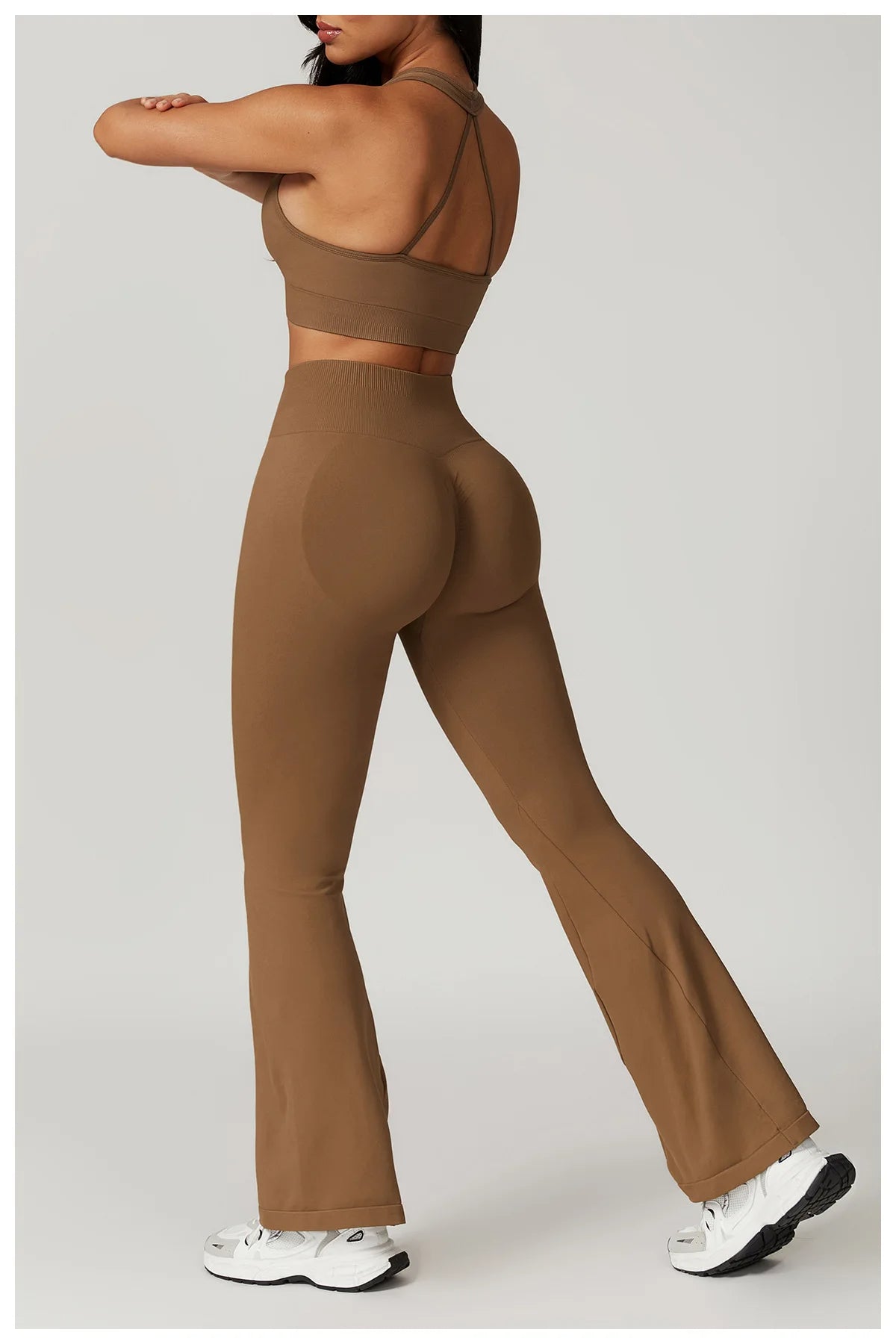 conjunto deportivo mujer Legging y Top sin costura