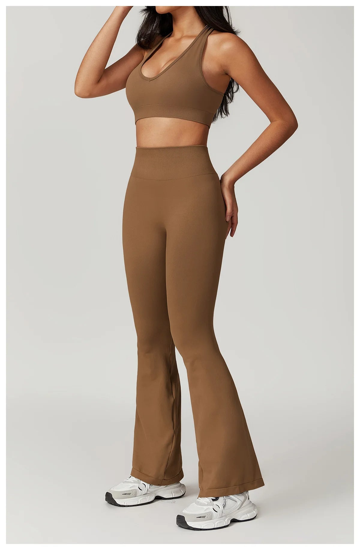 conjunto deportivo mujer Legging y Top sin costura