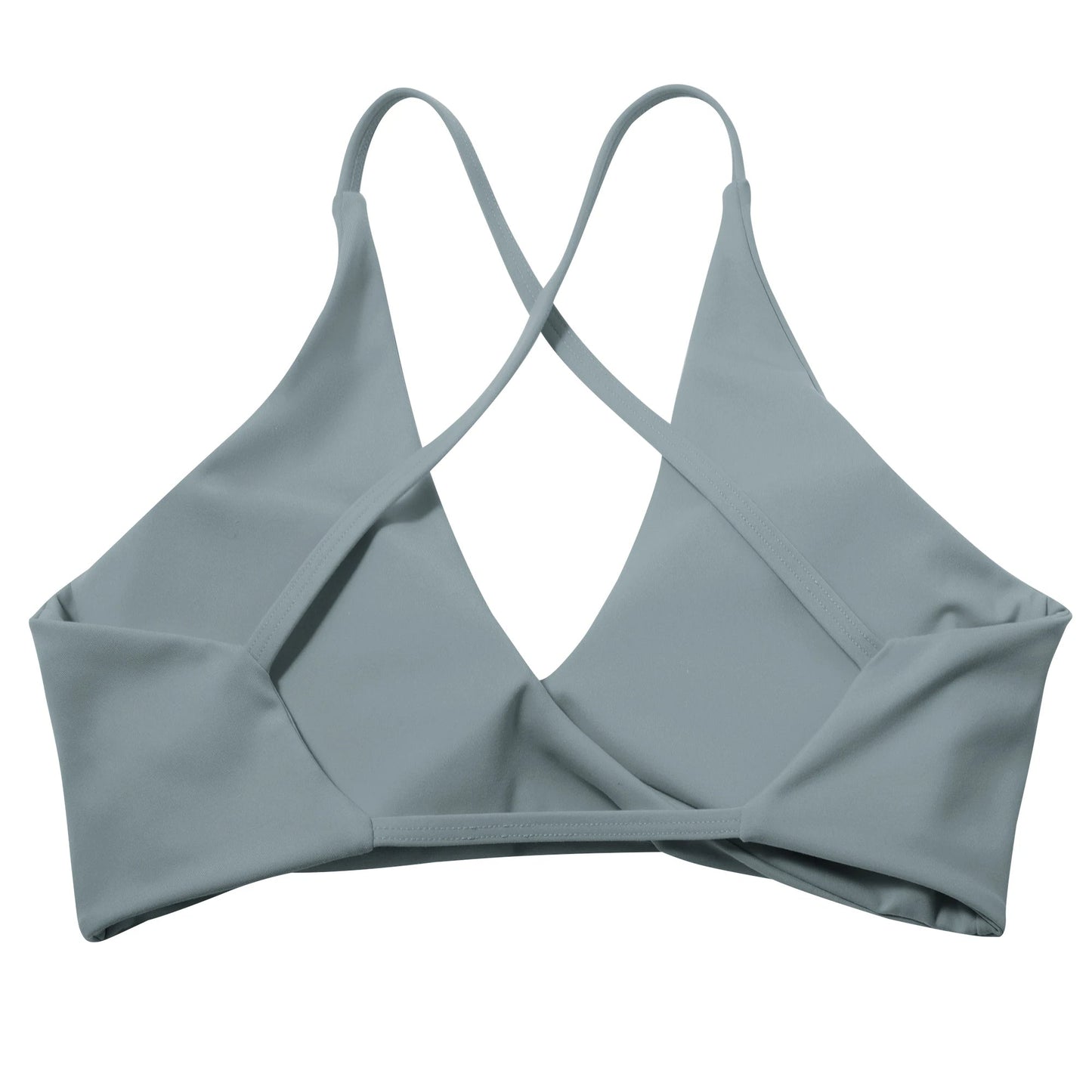 Top bra blanco deportivo mujer