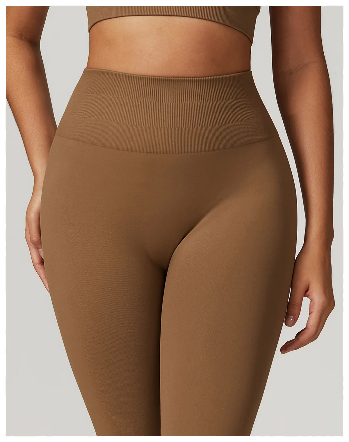 conjunto deportivo mujer Legging y Top sin costura