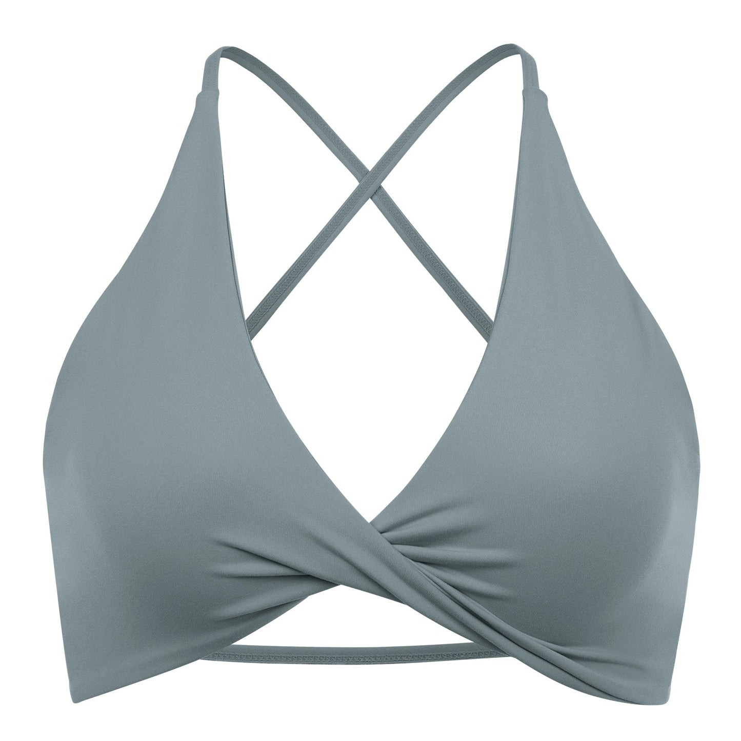 Top bra blanco deportivo mujer