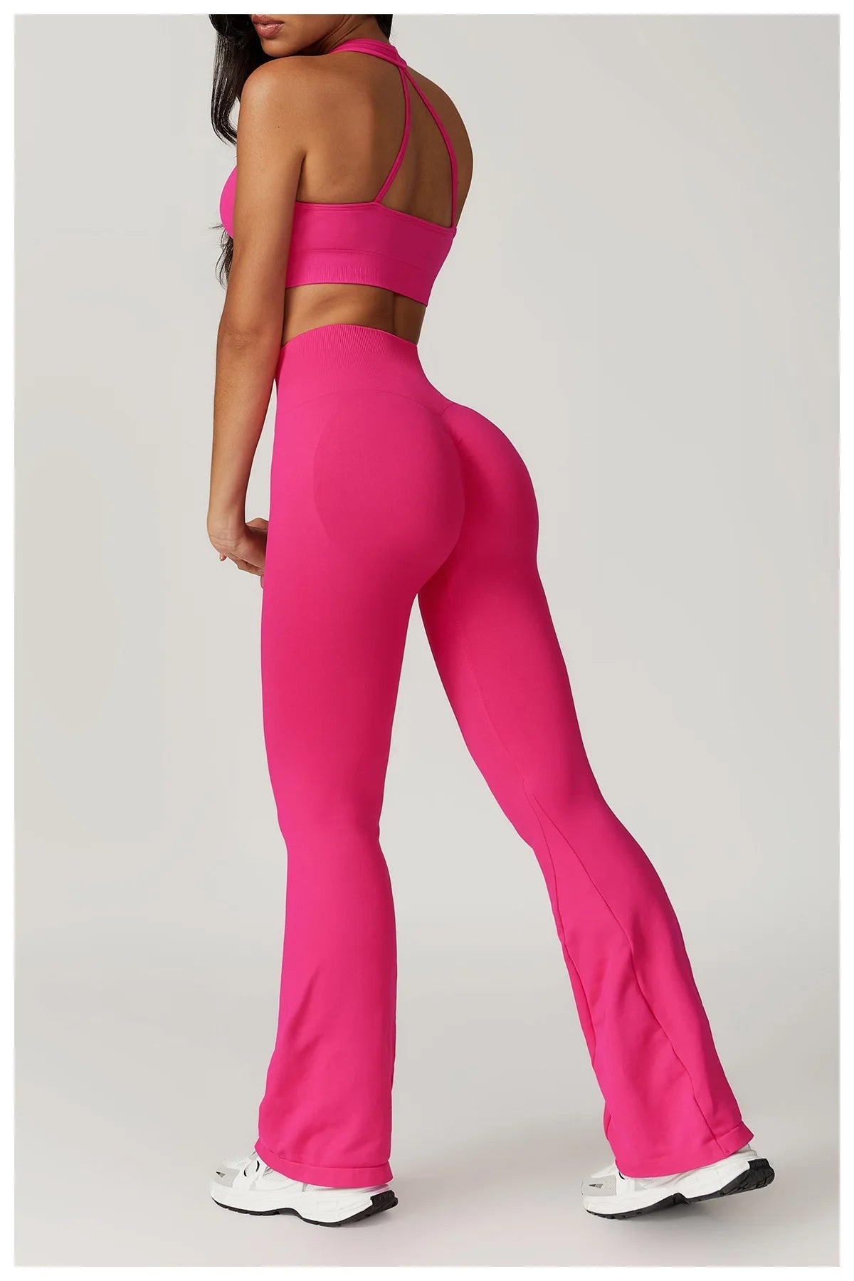 conjunto deportivo mujer Legging y Top sin costura