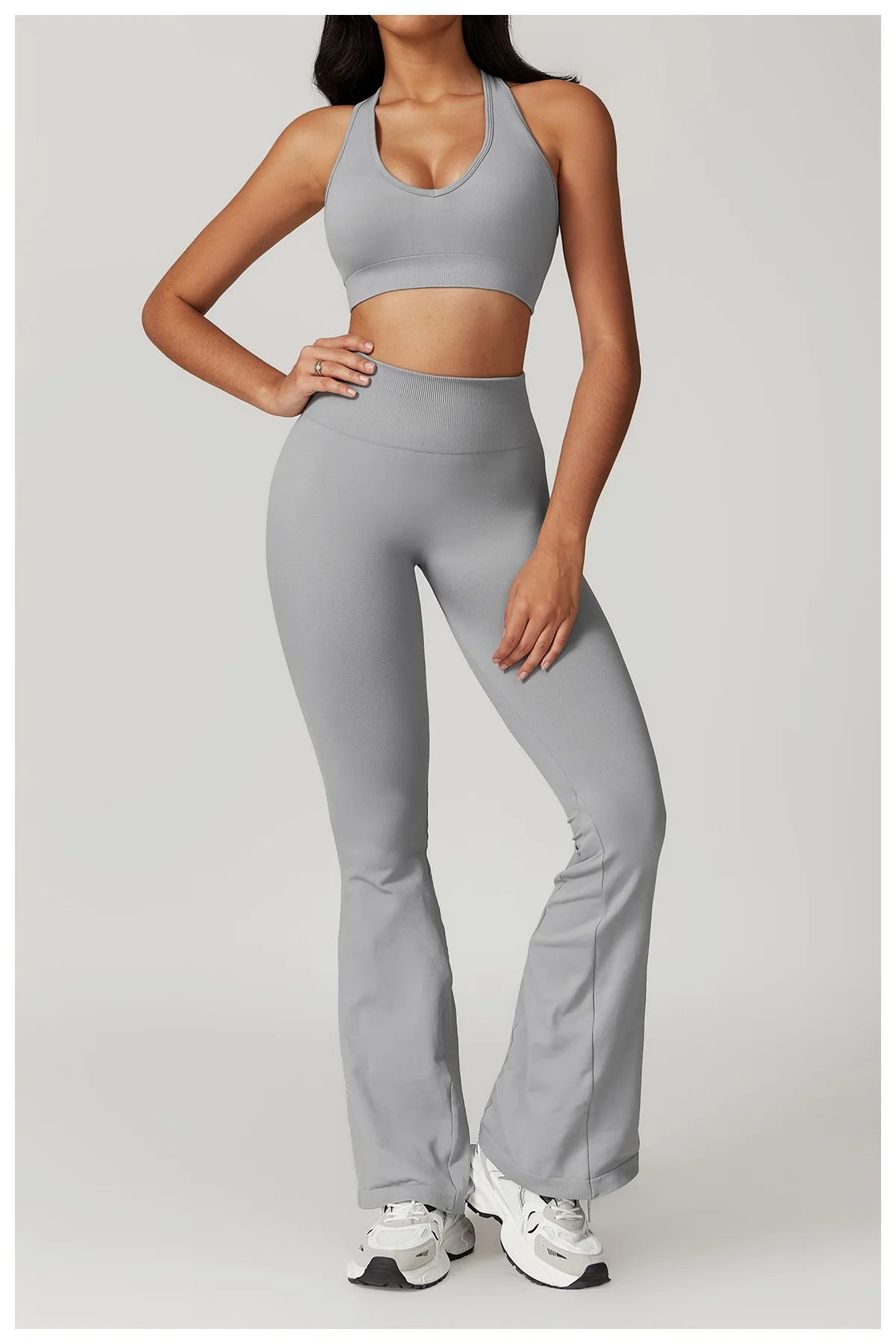 conjunto deportivo mujer Legging y Top sin costura