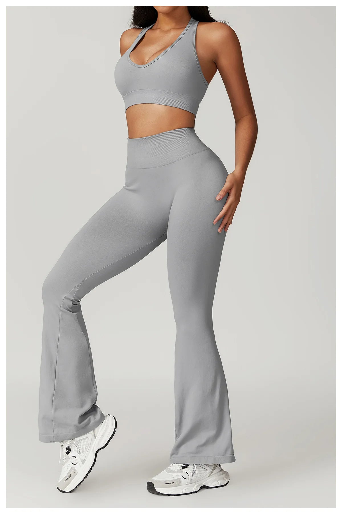 conjunto deportivo mujer Legging y Top sin costura