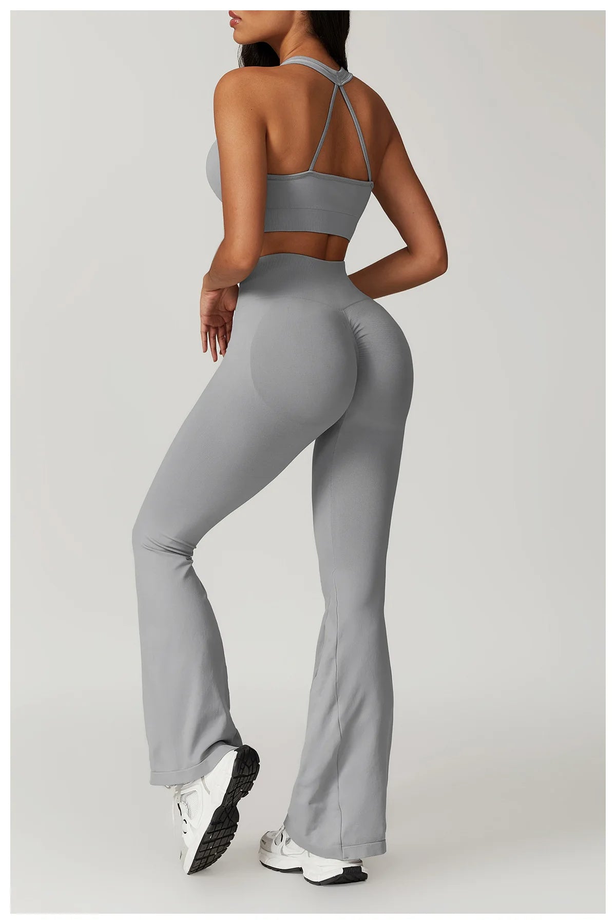 conjunto deportivo mujer Legging y Top sin costura