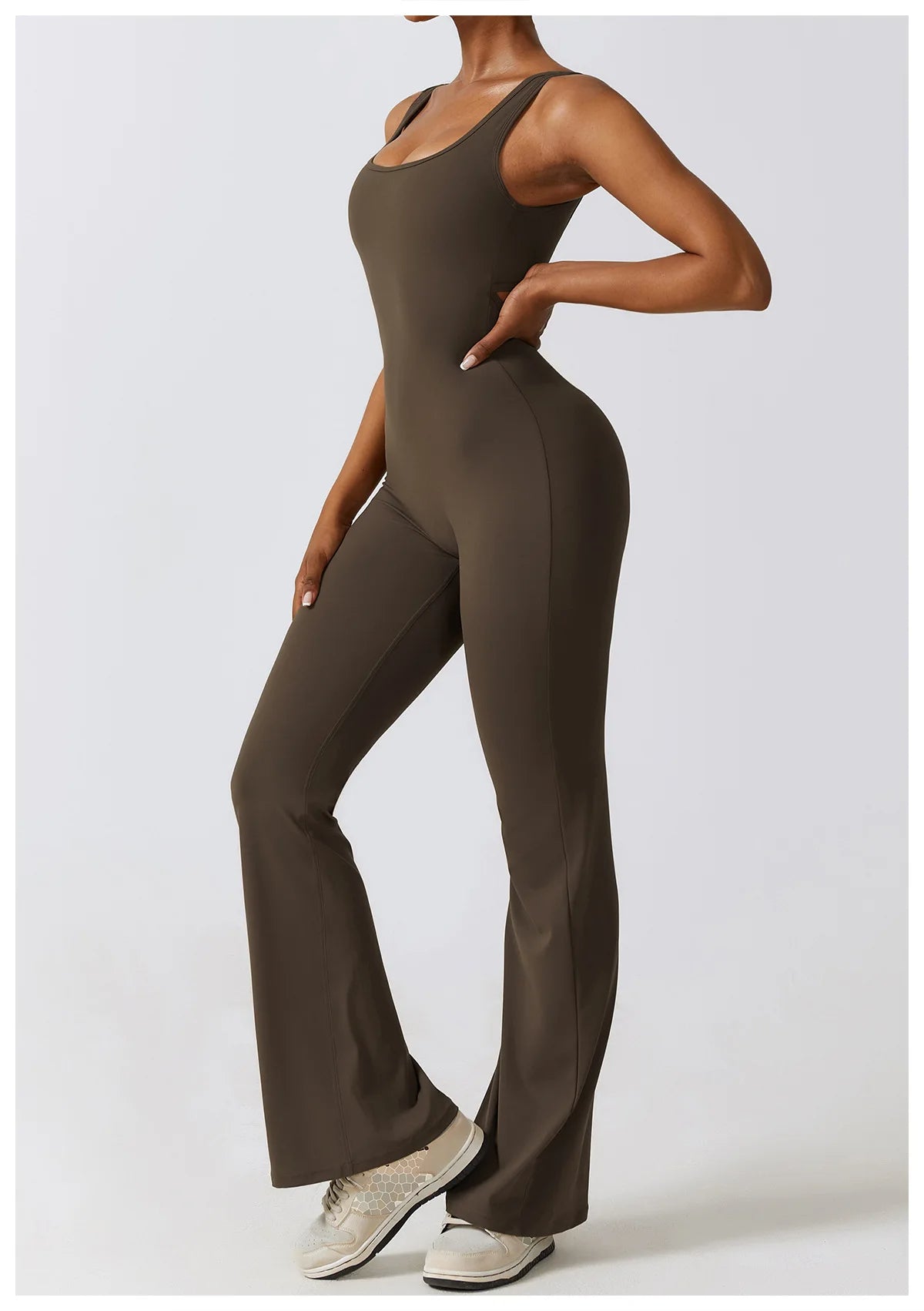 Black women's gym set