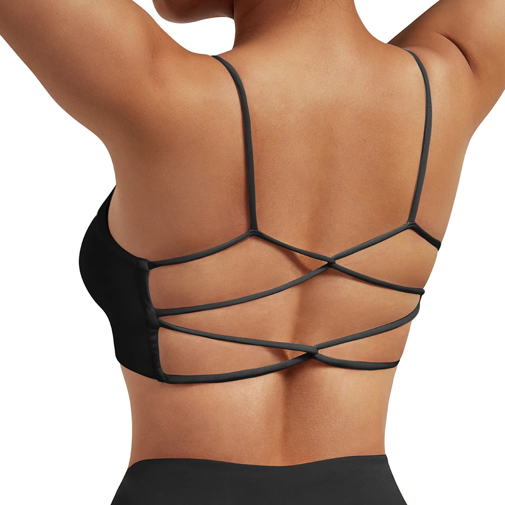 Crop top deportivo mujer Verde