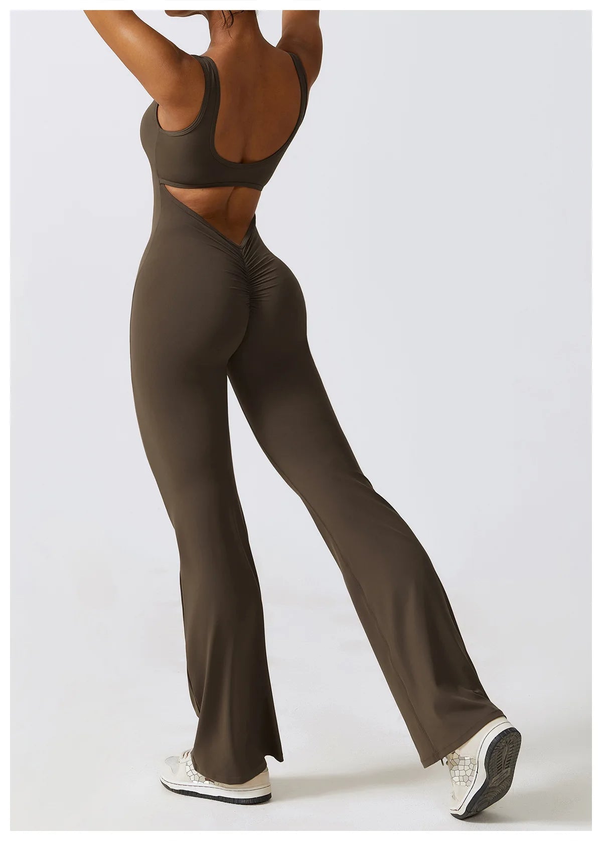 Black women's gym set