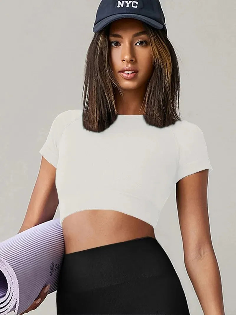 Top deportivo mujer sin costura