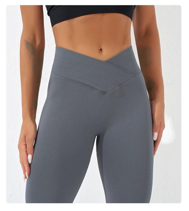 leggins para gym mujer Gris