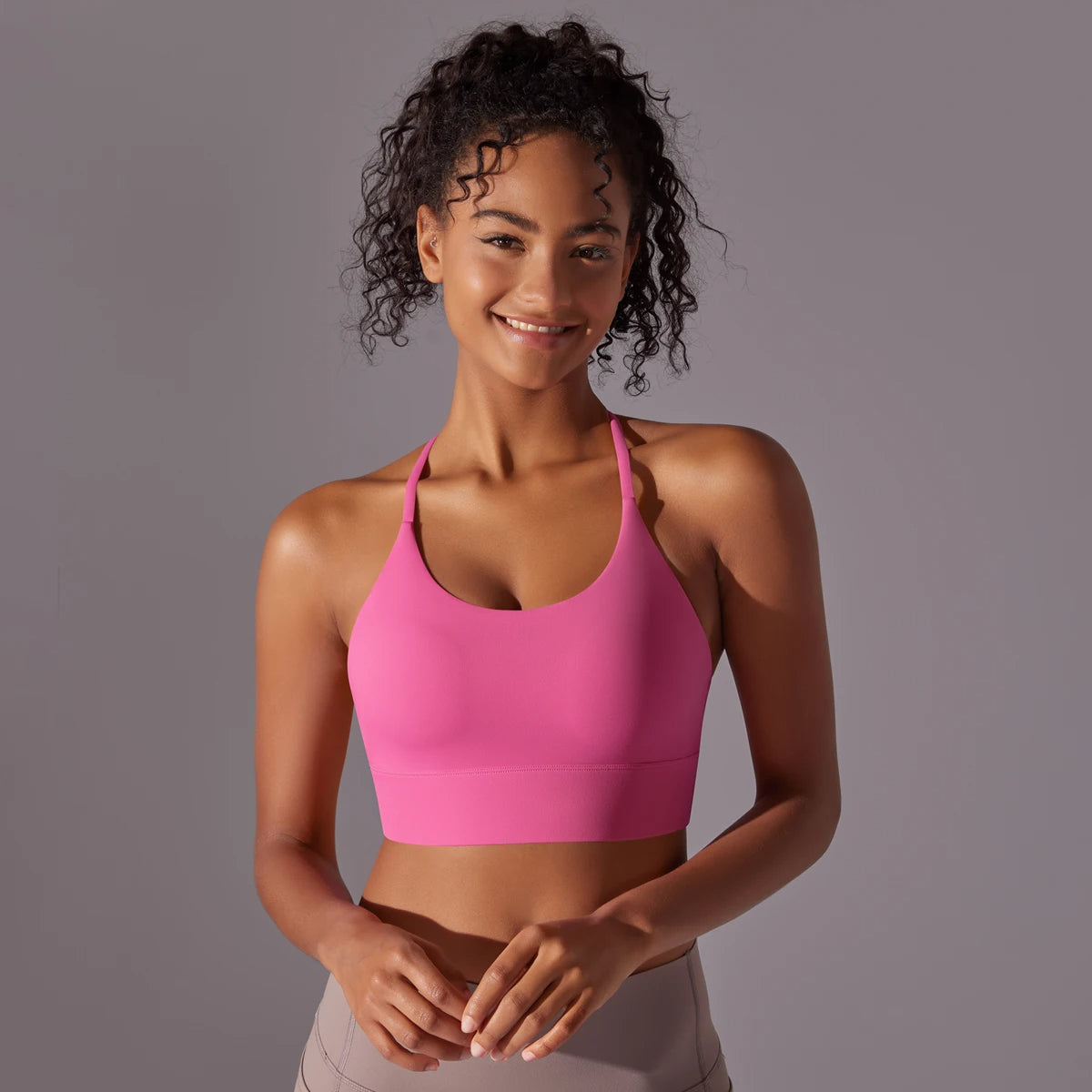 Top bra deportivo mujer Verde