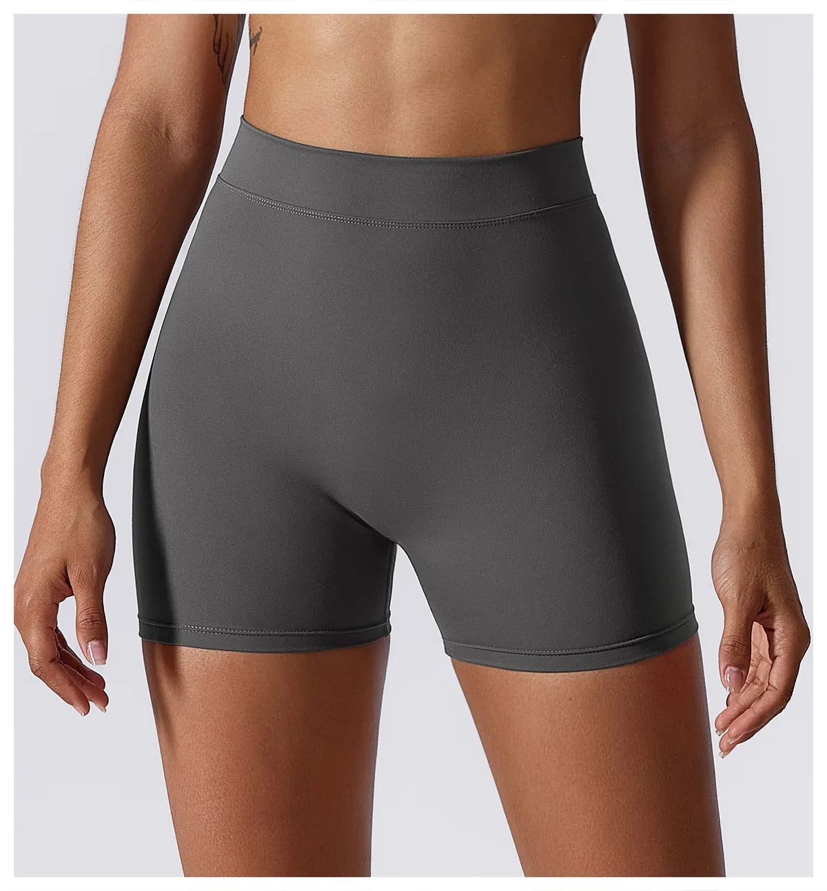 pantalones cortos deportivos mujer negro