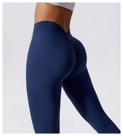 Leggings fitness mujer Gris