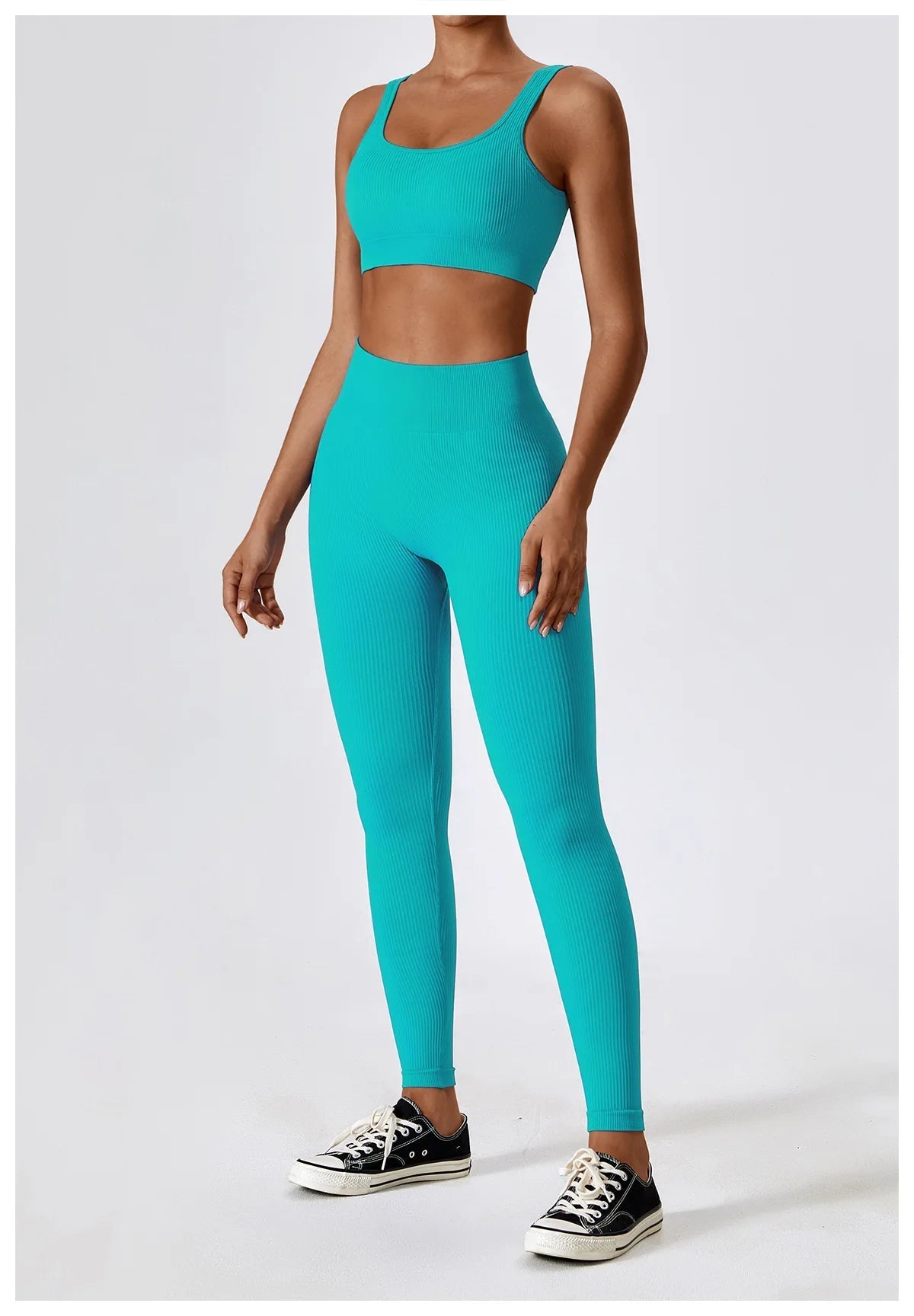 Leggings para hacer ejercicio mujer Azul