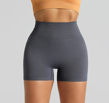 gym short deportivo mujer sin costuras verde