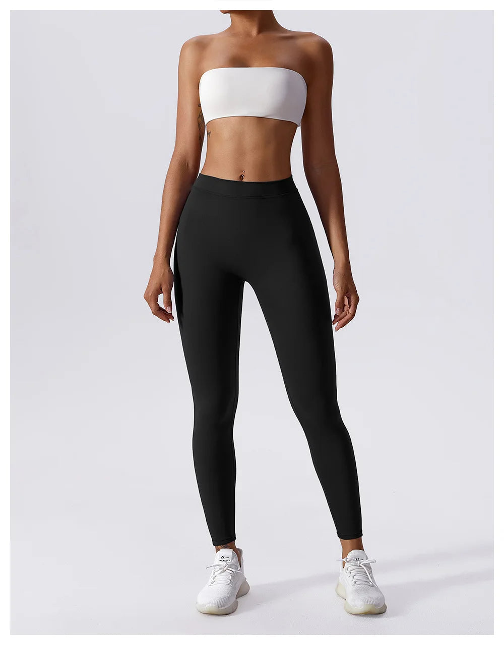 Leggings fitness mujer Negro