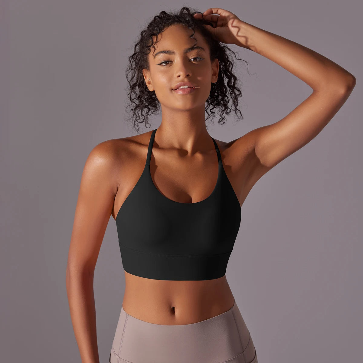 Top bra deportivo mujer Rosa