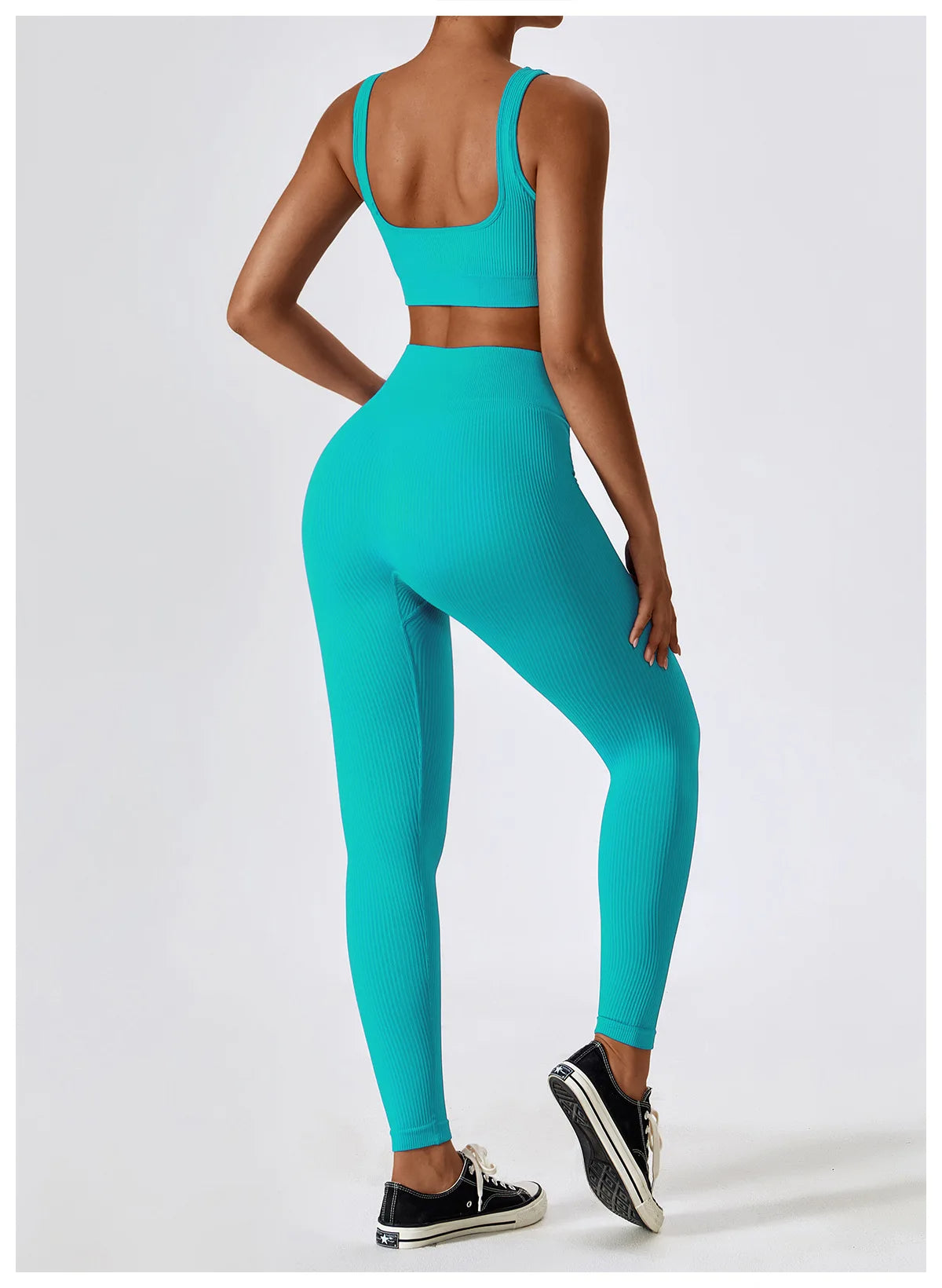 Leggings para hacer ejercicio mujer Marrón