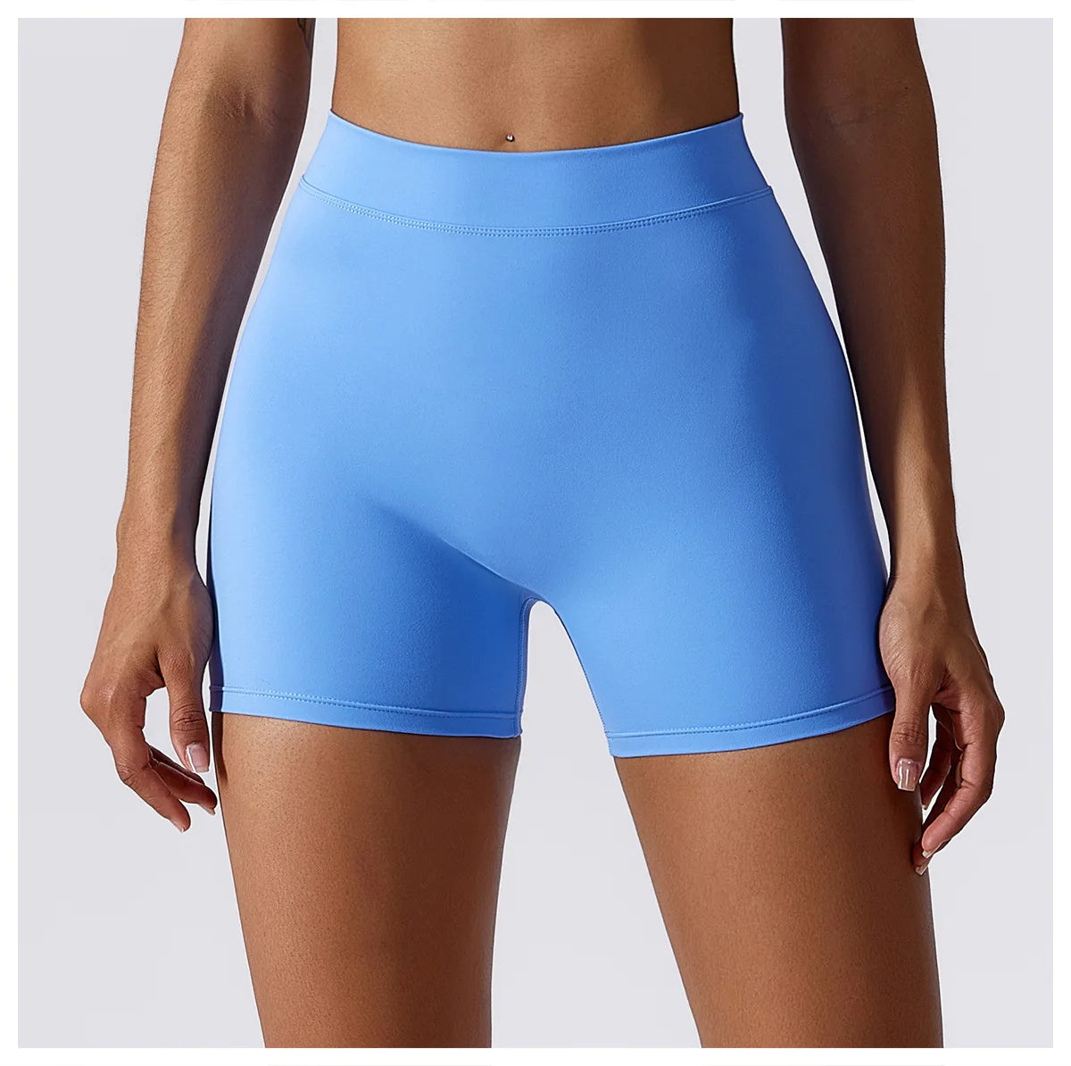 pantalones cortos deportivos mujer Gris