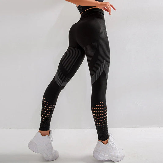 leggins para gym mujer sin costura Negro