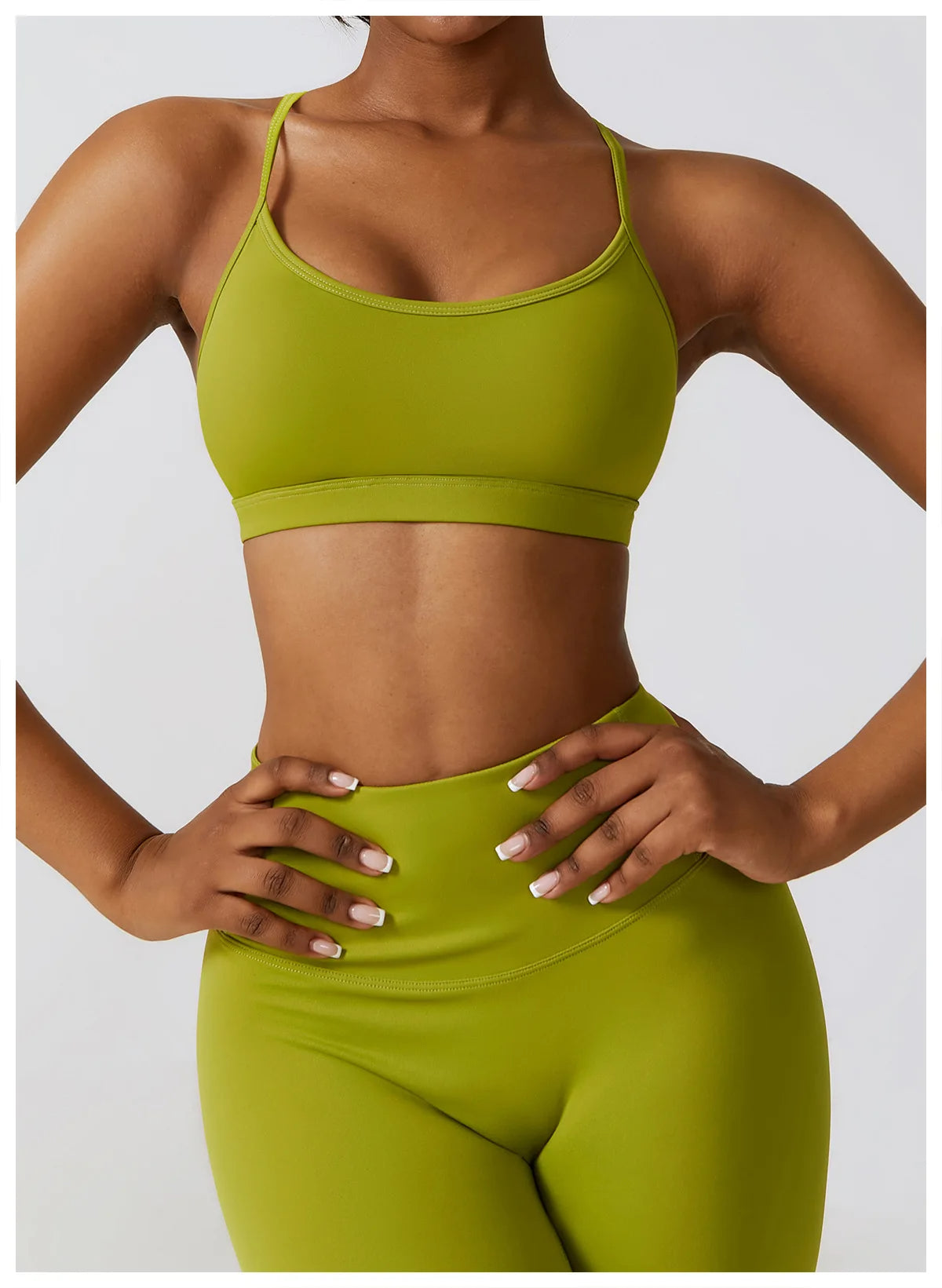 Top brasier deportivo mujer Negro