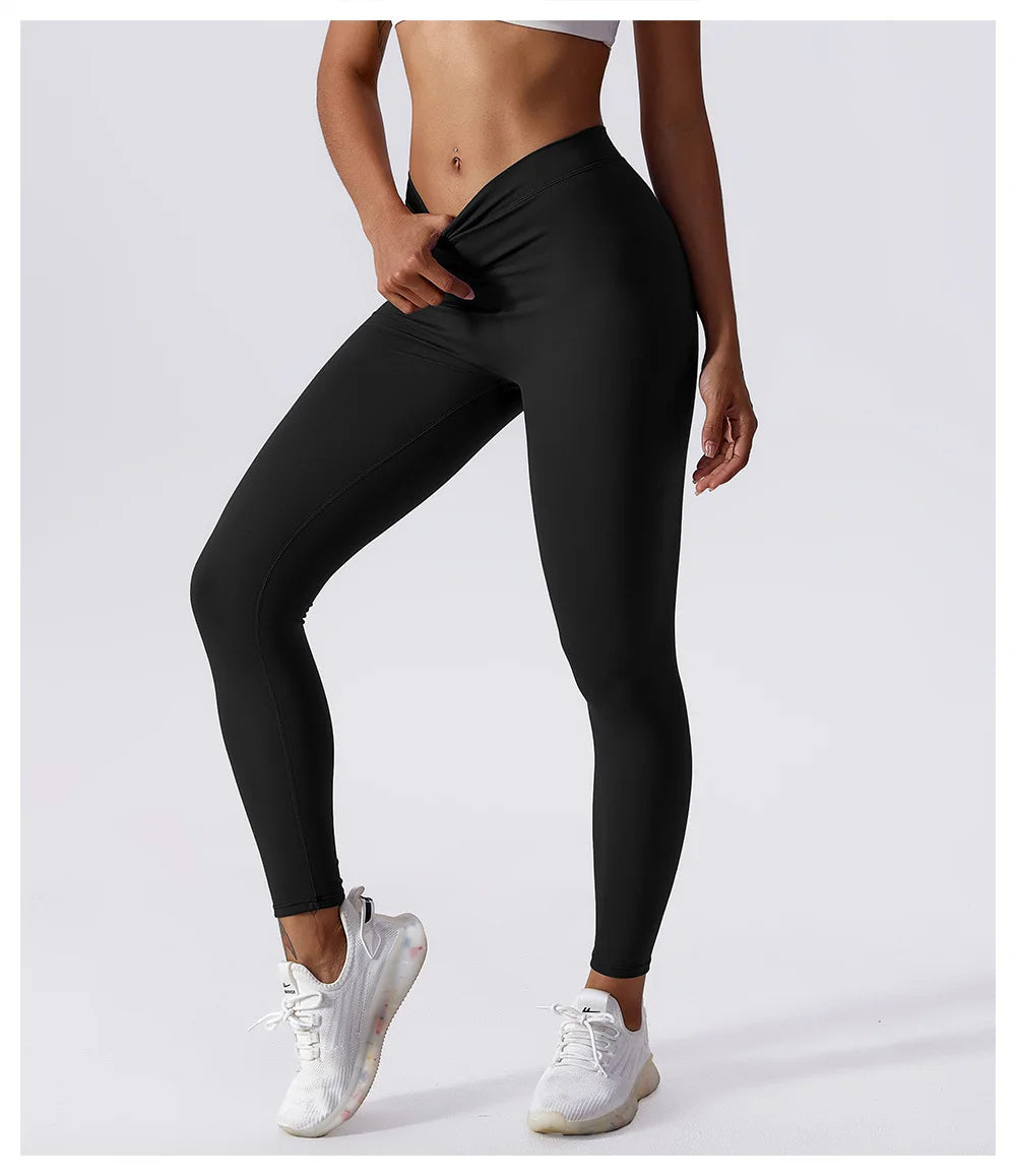 Leggings fitness mujer Negro