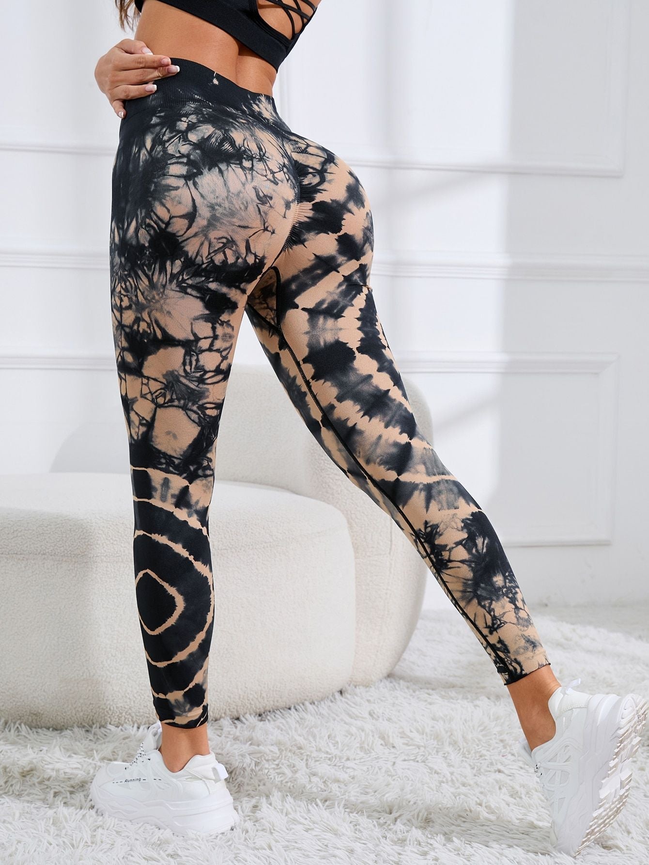 leggins para gym mujer Azul