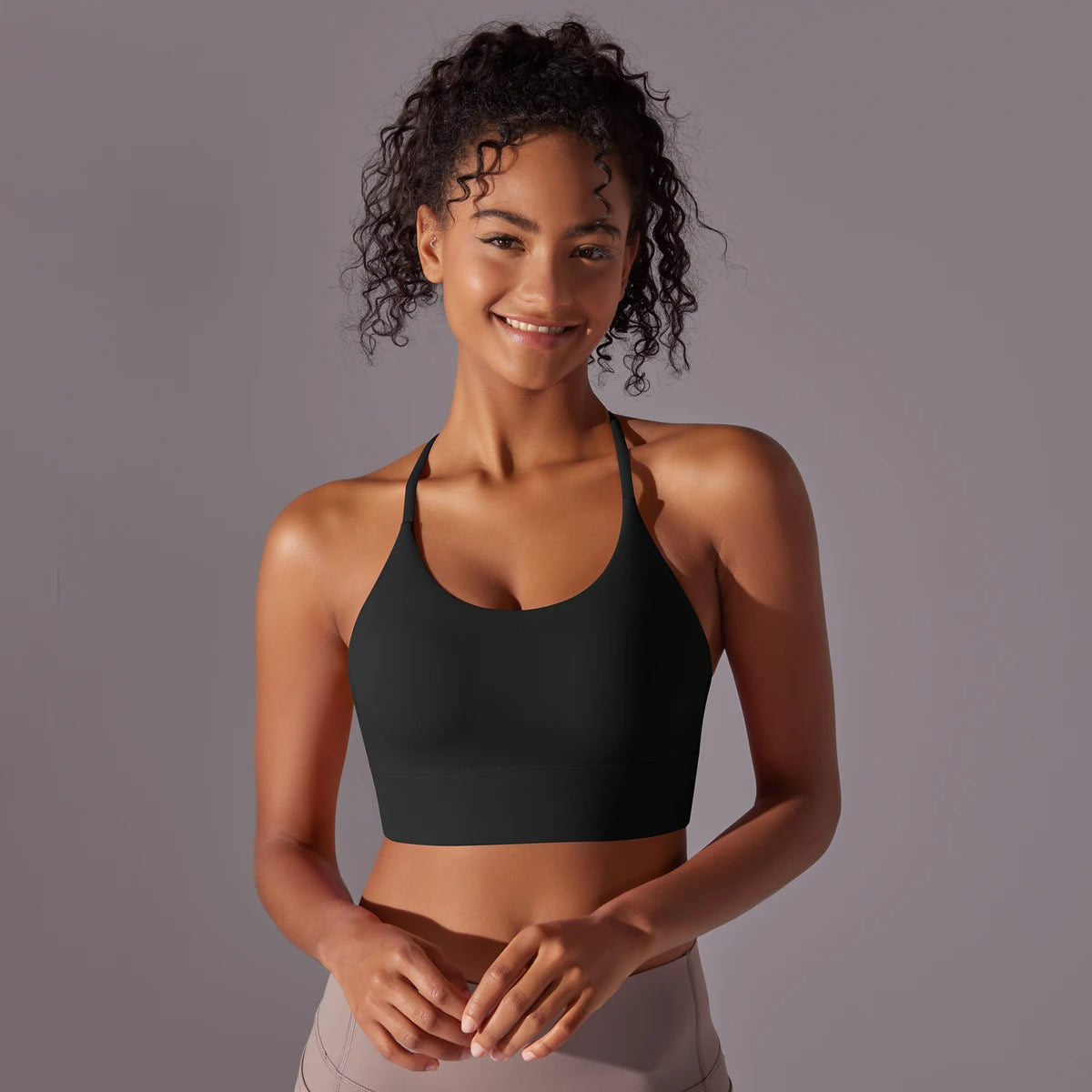 Top bra deportivo mujer Verde