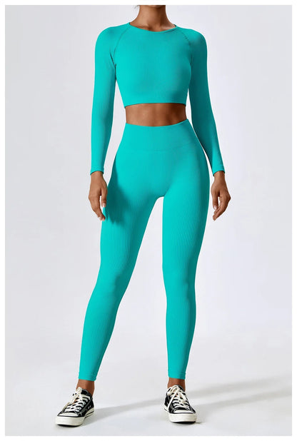 Leggings para hacer ejercicio mujer Azul