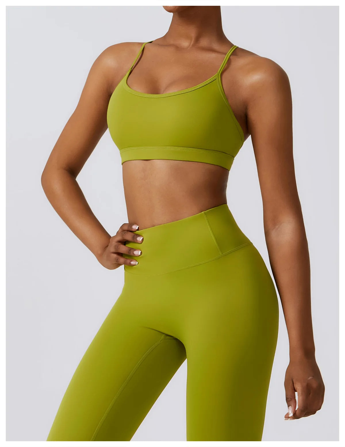 Top brasier deportivo mujer Negro