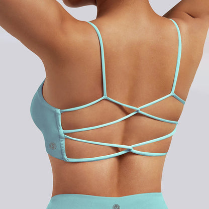Crop top deportivo mujer Rosa