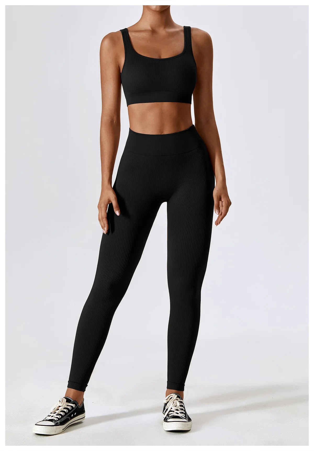 Leggings para hacer ejercicio mujer Marrón