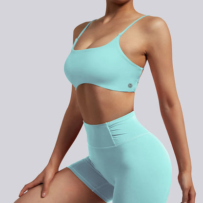 Crop top deportivo mujer Rosa