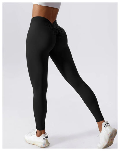 Leggings fitness mujer Azul