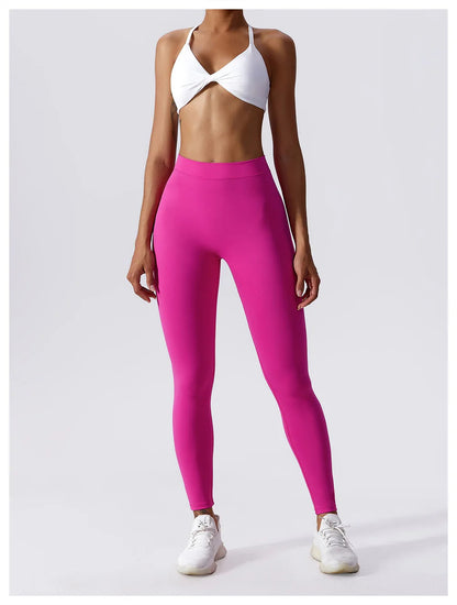 Leggings fitness mujer Rosa