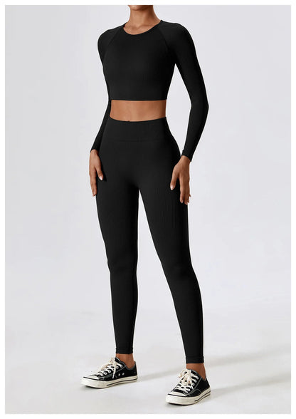 Leggings para hacer ejercicio mujer Negro